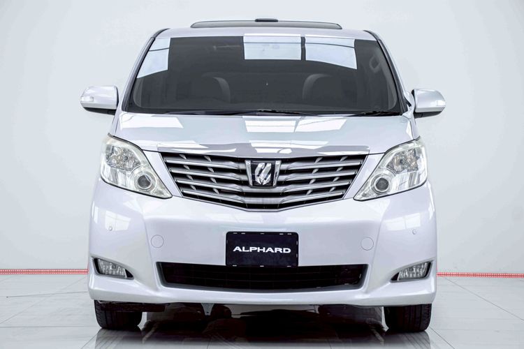 Toyota Alphard 2009 2.4 V Utility-car เบนซิน ไม่ติดแก๊ส เกียร์อัตโนมัติ ดำ รูปที่ 3