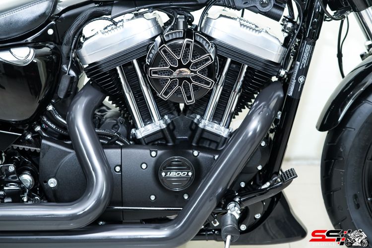 HARLEY DAVIDSON SPORTSTER 48 สีเทาดำปี2019 วิ่งน้อย 6,500km ท่อVance hines กรอง Screamin' Eagle รถสวยสภาพดีมาก รูปที่ 13