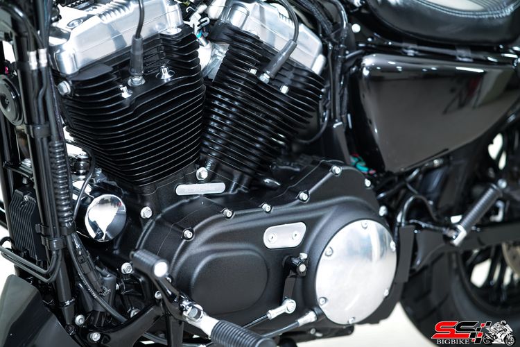 HARLEY DAVIDSON SPORTSTER 48 สีเทาดำปี2019 วิ่งน้อย 6,500km ท่อVance hines กรอง Screamin' Eagle รถสวยสภาพดีมาก รูปที่ 14