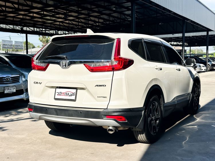 Honda CR-V 2018 2.4 EL 4WD Utility-car เบนซิน เกียร์อัตโนมัติ ขาว รูปที่ 4