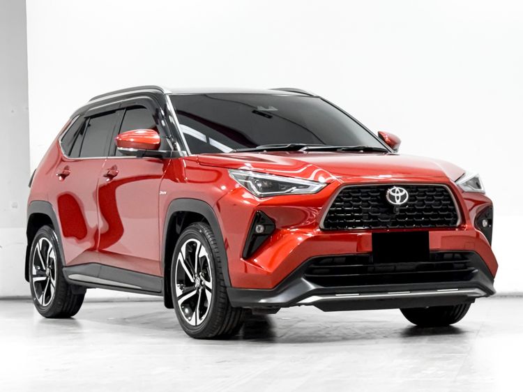 Toyota Yaris Cross 2023 1.5 HEV Premium Luxury Utility-car ไฮบริด เกียร์อัตโนมัติ ส้ม รูปที่ 3