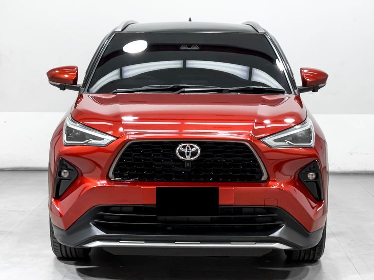 Toyota Yaris Cross 2023 1.5 HEV Premium Luxury Utility-car ไฮบริด เกียร์อัตโนมัติ ส้ม รูปที่ 2