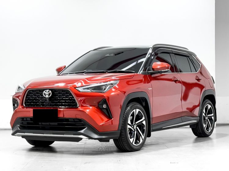 Toyota Yaris Cross 2023 1.5 HEV Premium Luxury Utility-car ไฮบริด เกียร์อัตโนมัติ ส้ม