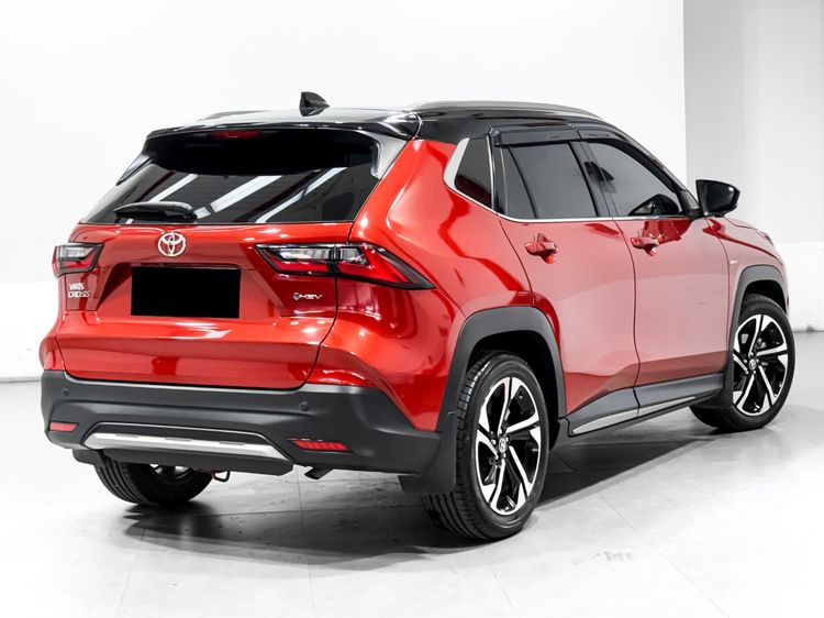 Toyota Yaris Cross 2023 1.5 HEV Premium Luxury Utility-car ไฮบริด เกียร์อัตโนมัติ ส้ม รูปที่ 4