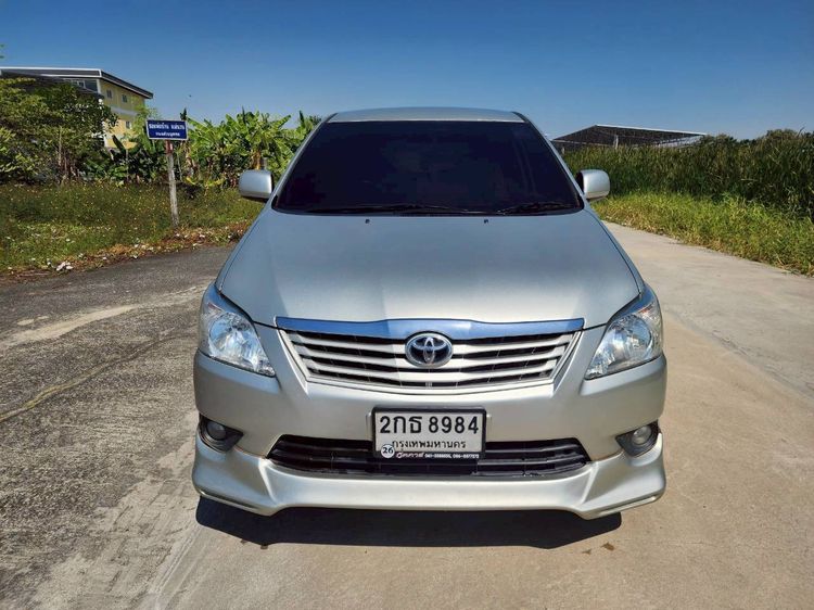 Toyota Innova 2012 2.0 G Utility-car เบนซิน ไม่ติดแก๊ส เกียร์อัตโนมัติ บรอนซ์เงิน รูปที่ 2