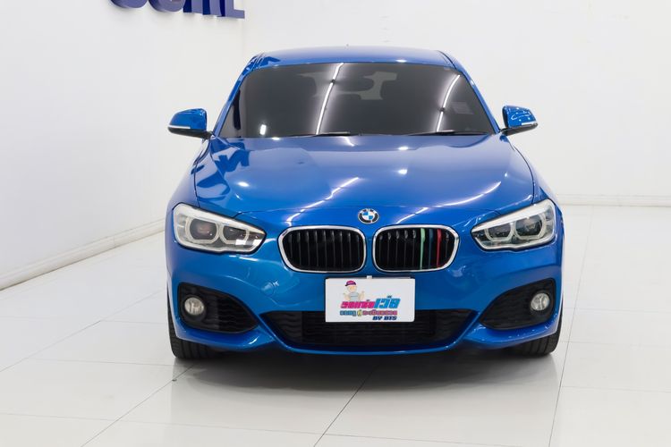 BMW Series 1 2017 118i Sedan เบนซิน ไม่ติดแก๊ส เกียร์อัตโนมัติ น้ำเงิน รูปที่ 3