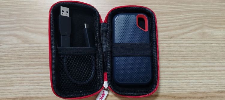 sandisk extreme portable ssd 4tb (model: sdssde61-4t00) รูปที่ 3