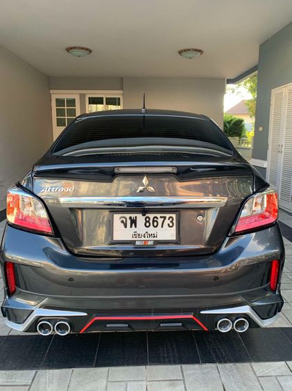 Mitsubishi Attrage 2024 1.2 Limited Edition Sedan เบนซิน ไม่ติดแก๊ส เกียร์อัตโนมัติ เทา รูปที่ 4
