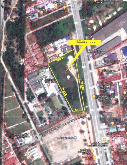 ให้เช่าที่ดินเปล่า 12-0-11 ไร่ แปลงสวย ทำเลหายาก ต.พลูตาหลวง อ.สัตหีบ จ.ชลบุรี รูปที่ 4