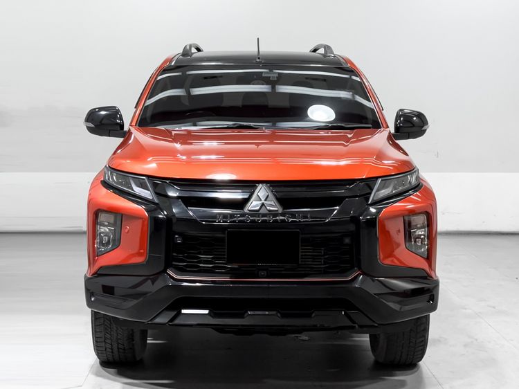 Mitsubishi Triton 2022 2.4 ATHLETE Pickup ดีเซล เกียร์อัตโนมัติ ส้ม รูปที่ 2