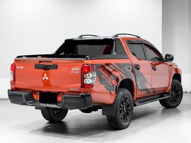 Mitsubishi Triton 2022 2.4 ATHLETE Pickup ดีเซล เกียร์อัตโนมัติ ส้ม รูปที่ 4