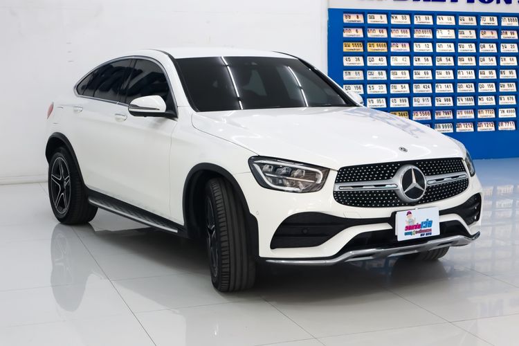 Mercedes-Benz GLC-Class 2020 GLC220d Utility-car ดีเซล ไม่ติดแก๊ส เกียร์อัตโนมัติ ขาว รูปที่ 3