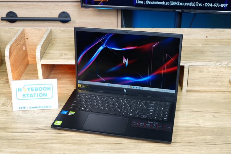 Acer Nitro V 15 i5-13420H RTX-2050(4GB) Ram16 SSD512 จอ15.6 FHD 144Hz จอภาพสวย สเปคสูงมีการ์ดจอแยก ดีไซน์ฝาหลังสุดเท่ เครื่องพร้อมใช้งานเพีย รูปที่ 4