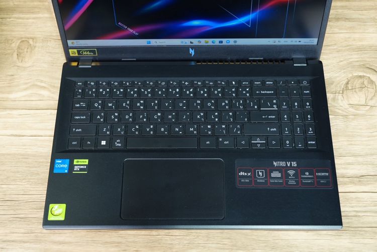 Acer Nitro V 15 i5-13420H RTX-2050(4GB) Ram16 SSD512 จอ15.6 FHD 144Hz จอภาพสวย สเปคสูงมีการ์ดจอแยก ดีไซน์ฝาหลังสุดเท่ เครื่องพร้อมใช้งานเพีย รูปที่ 5
