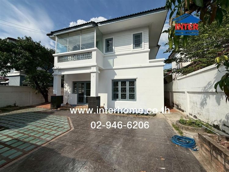 บ้านเดี่ยว 2 ชั้น 64.9 ตร.ว. หมู่บ้านพาราไดซ์การ์เด้นท์ ซอยร่มเกล้า19 ถนนร่มเกล้า ถนนรามคำแหง เขตลาดกระบัง กรุงเทพมหานคร รูปที่ 2