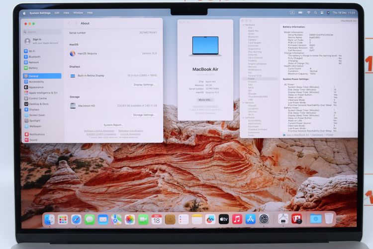 MacBook Air M4 15" 16.256GB  - ID25120224 รูปที่ 4