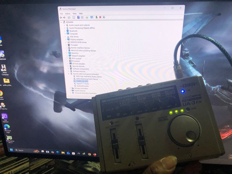 EDIROL UA 3FX ใช้งานปกติ รูปที่ 7