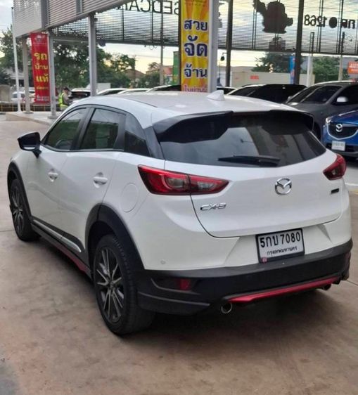 Mazda CX-3 2016 2.0 S Sedan เบนซิน ไม่ติดแก๊ส เกียร์อัตโนมัติ ขาว รูปที่ 4