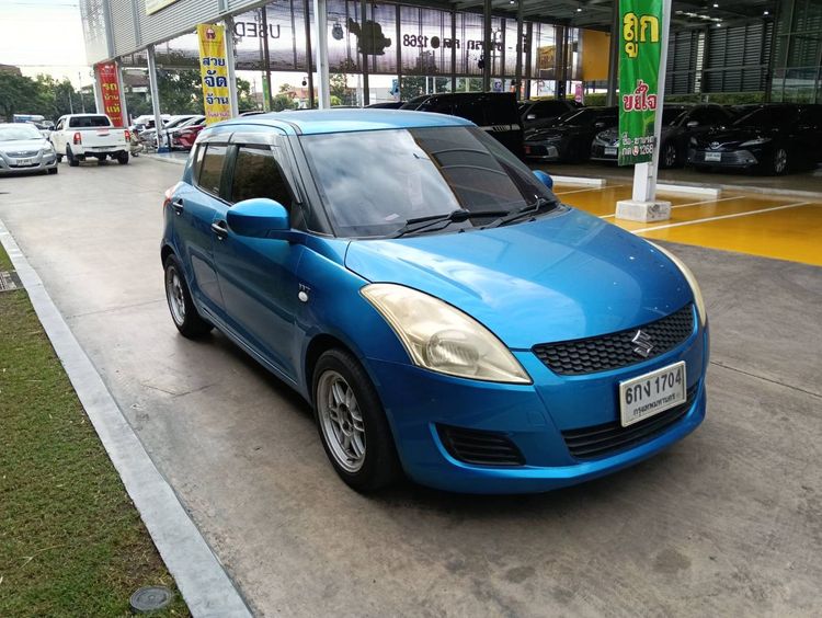 รถ Suzuki Swift 1.2 GL สี ฟ้า