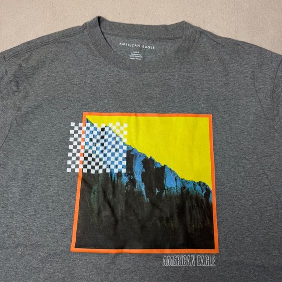 เสื้อยืดแขนยาว American Eagle​ ใหม่มาก Size L  รูปที่ 2