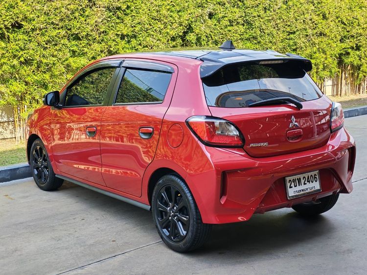 Mitsubishi Mirage 2021 1.2 GLS Limited Bloom Edition Sedan เบนซิน ไม่ติดแก๊ส เกียร์อัตโนมัติ แดง รูปที่ 4