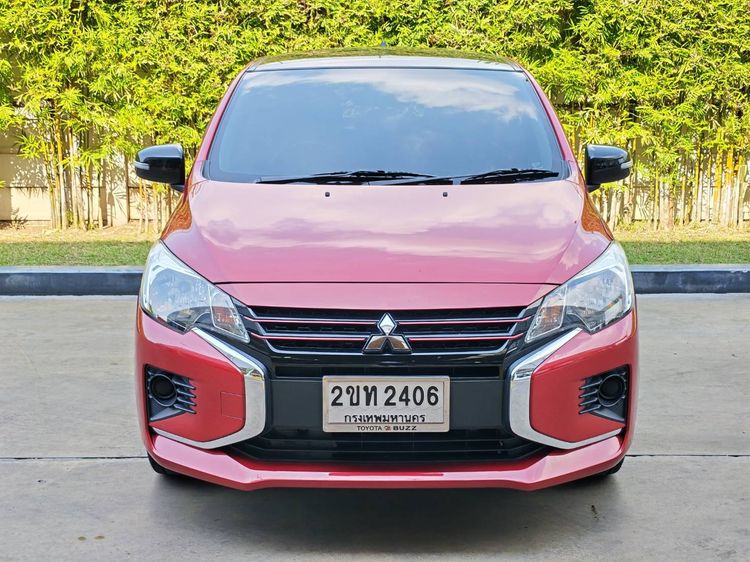 Mitsubishi Mirage 2021 1.2 GLS Limited Bloom Edition Sedan เบนซิน ไม่ติดแก๊ส เกียร์อัตโนมัติ แดง รูปที่ 2