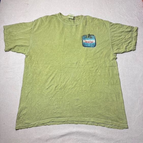 เสื้อยืดผ้าฝอก ST. LUCIA ลายสวยผ้าใส่สบาย Size XL​  รูปที่ 7