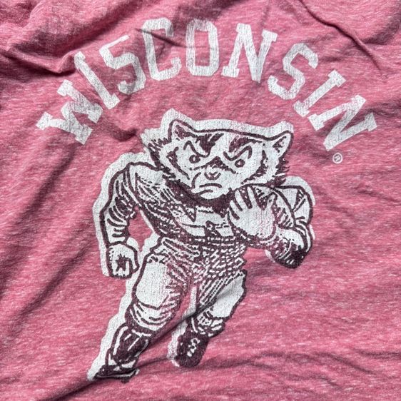 เสื้อยืด Retro Brand x Wisconsin ผ้า Rayon Size XXL รูปที่ 5
