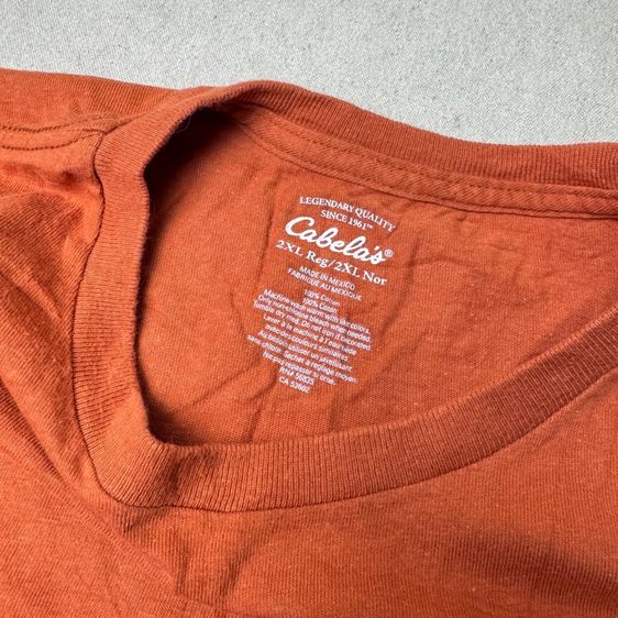 เสื้อยืด Cabela's​ ใหม่มาก Size 2XL  รูปที่ 4