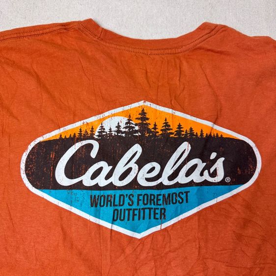 เสื้อยืด Cabela's​ ใหม่มาก Size 2XL  รูปที่ 2