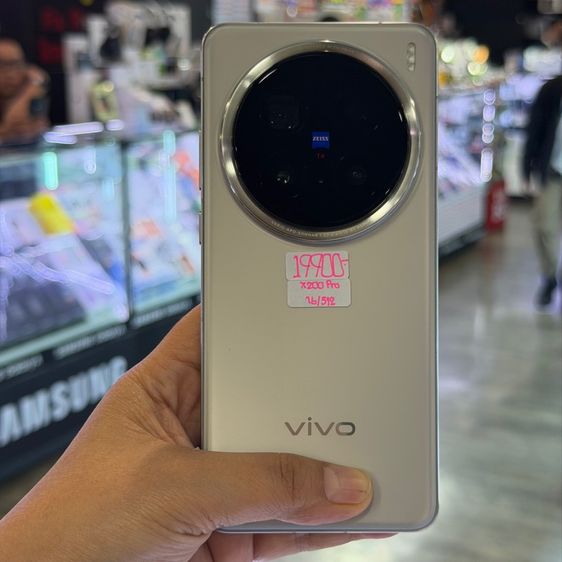 ViVO X200 Pro สี Titanium เครื่องศูนย์ สภาพสวยมากๆ จอ6.78นิ้ว แรม16รอม512 Dimensity9400 กล้องZEISS 200ล้าน(3ตัว)🔥🔥 รูปที่ 2