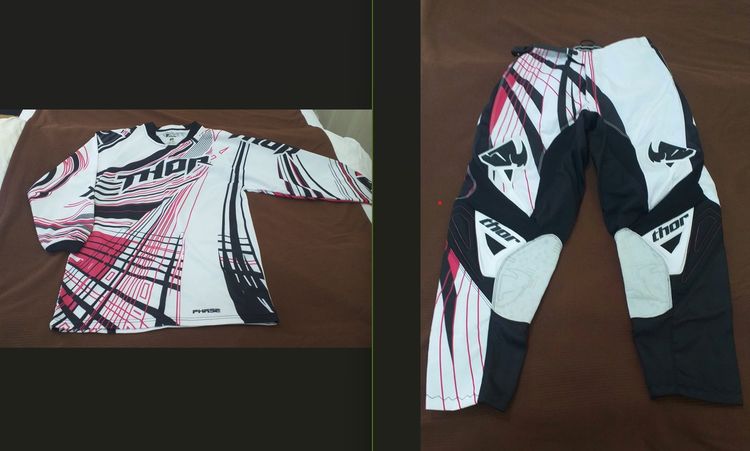 อื่นๆ เซ็ตเสื้อแขนขาวและกางเกงการ์ด Thor ของแท้