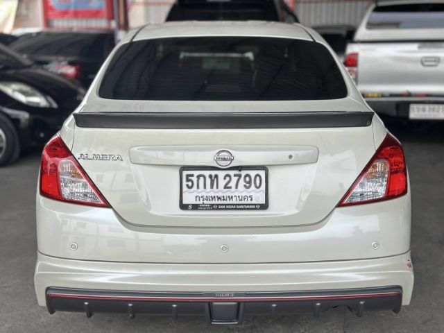 Nissan Almera 2016 1.2 E Sportech Sedan เบนซิน ไม่ติดแก๊ส เกียร์อัตโนมัติ ขาว รูปที่ 4