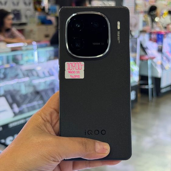IQOO 12 5G สีดำ(Alpha) เครื่องศูนย์ สภาพสวยมาก จอ6.78นิ้ว แรม16รอม512 Snap8 Gen3 กล้อง64ล้าน(3ตัว)🔥🔥 รูปที่ 2