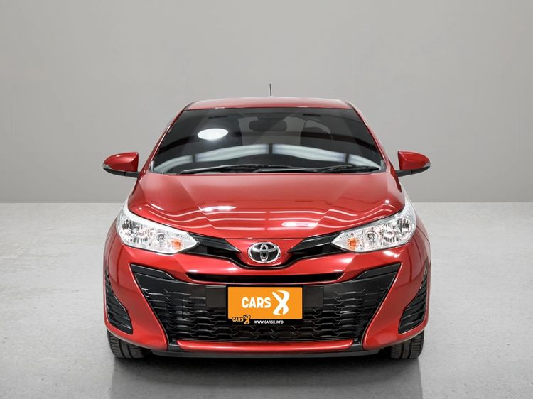 Toyota Yaris 2019 1.2 E Sedan เบนซิน ไม่ติดแก๊ส เกียร์อัตโนมัติ แดง รูปที่ 3