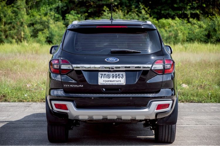 Ford Everest 2018 2.2 Titanium Plus Utility-car ดีเซล ไม่ติดแก๊ส เกียร์อัตโนมัติ ดำ รูปที่ 4
