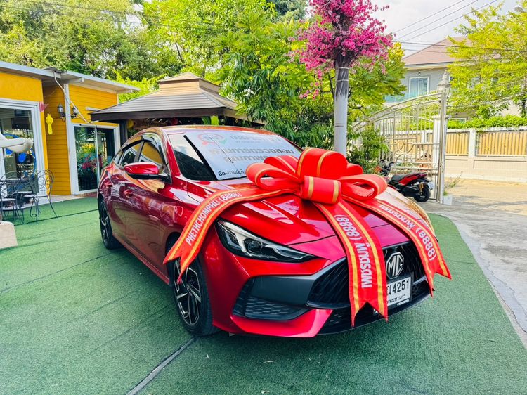 MG MG5 2025 1.5 X Sedan เบนซิน ไม่ติดแก๊ส เกียร์อัตโนมัติ แดง รูปที่ 2