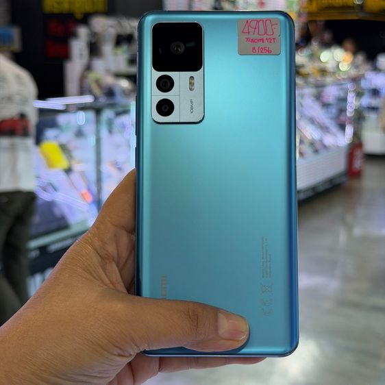 Xiaomi 12T สีฟ้า เครื่องศูนย์ สภาพสวยมากๆ จอ6.7นิ้ว แรม8รอม256 กล้อง108ล้าน(3ตัว)🔥🔥 รูปที่ 2