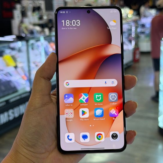 256 GB Xiaomi 12T Pro สีดำ เครื่องศูนย์ สภาพสวยมากๆ จอ6.67นิ้ว แรม12รอม256 Snap8 Gen1 กล้อง200ล้าน(3ตัว)🔥🔥