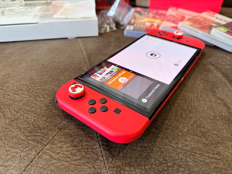 Nintendo Switch OLED Mario Red Edition  รูปที่ 4
