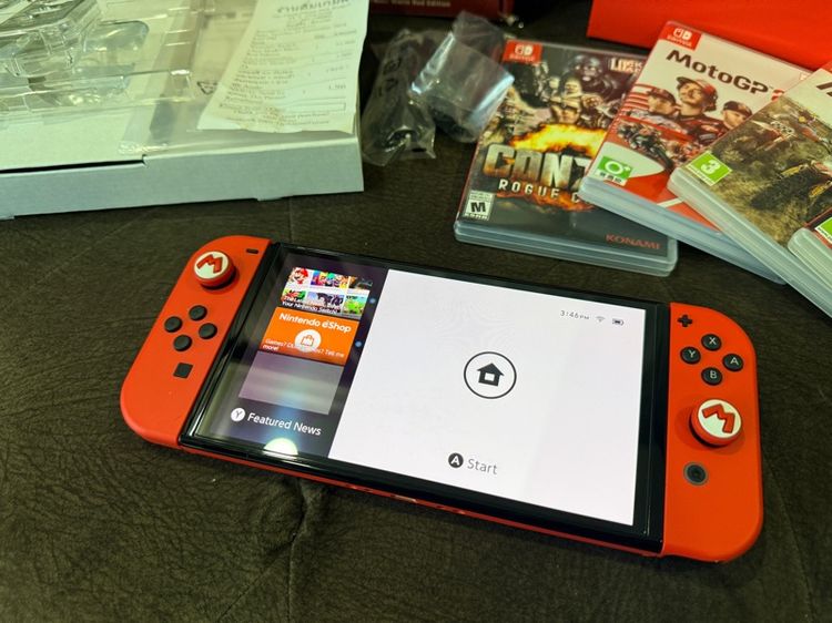 Nintendo Switch OLED Mario Red Edition  รูปที่ 2