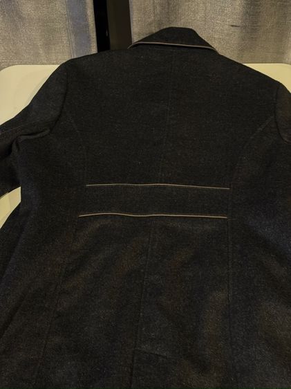 เสื้อโค้ทกันหนาวใส่เที่ยวกันหนาว(สีดำ) รูปที่ 7