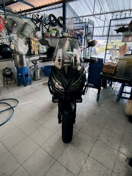Kawasaki Versys650ABS ปี 2017 มีไฟบอกเกียร์ที่เรือนไมล์  รูปที่ 4