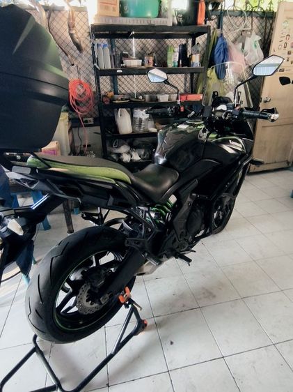 Kawasaki Versys650ABS ปี 2017 มีไฟบอกเกียร์ที่เรือนไมล์  รูปที่ 7