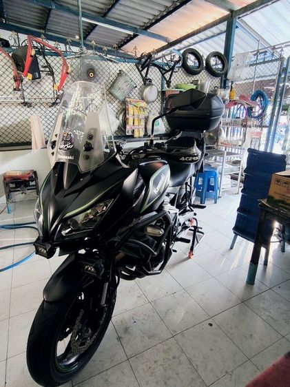 Kawasaki Versys650ABS ปี 2017 มีไฟบอกเกียร์ที่เรือนไมล์  รูปที่ 3