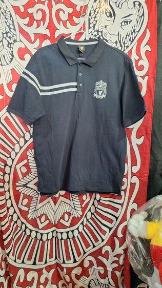 เสื้อ ลิเวอร์พูล คอ ปก สี ดำ รูปที่ 4