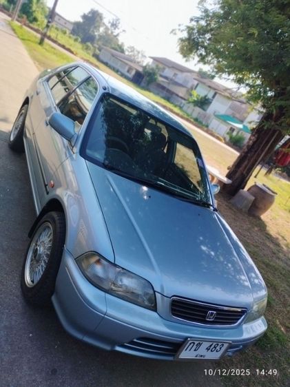 Honda City 1997 1.5 LXi Sedan เบนซิน ไม่ติดแก๊ส เกียร์ธรรมดา ฟ้า รูปที่ 4