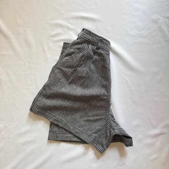 กางเกงขาสั้นผ้าลินิน รูปที่ 4