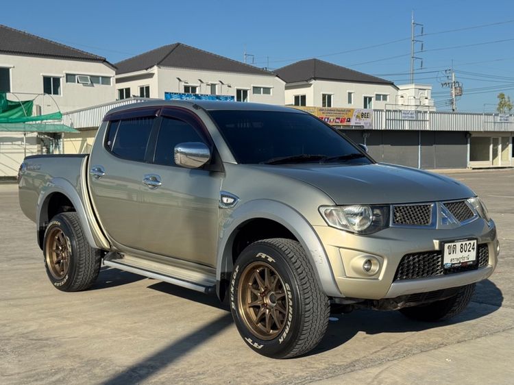 Mitsubishi Triton 2011 2.5 GLX Plus Pickup ดีเซล ไม่ติดแก๊ส เกียร์ธรรมดา บรอนซ์ทอง รูปที่ 3