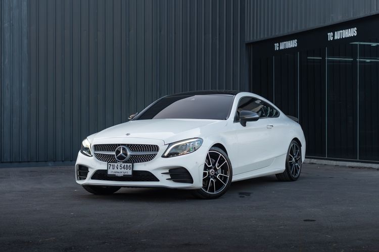 Mercedes-Benz C-Class 2019 C200 Sedan เบนซิน ไม่ติดแก๊ส เกียร์อัตโนมัติ ขาว รูปที่ 3